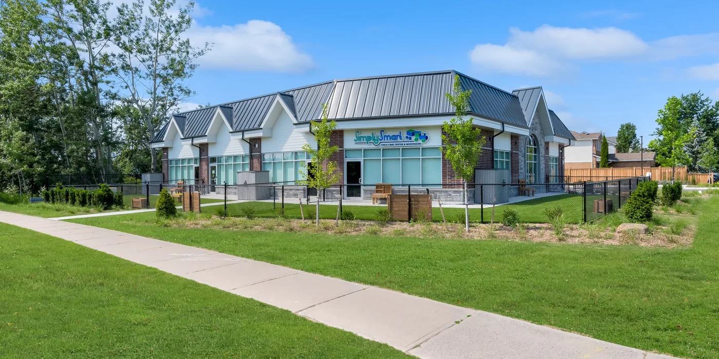 The completed New Plaza Development on George Reynolds Drive in Courtice, Ontario