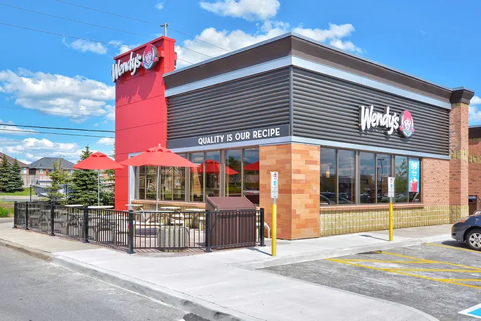 Wendys on Airport Road, Brampton, Ontario