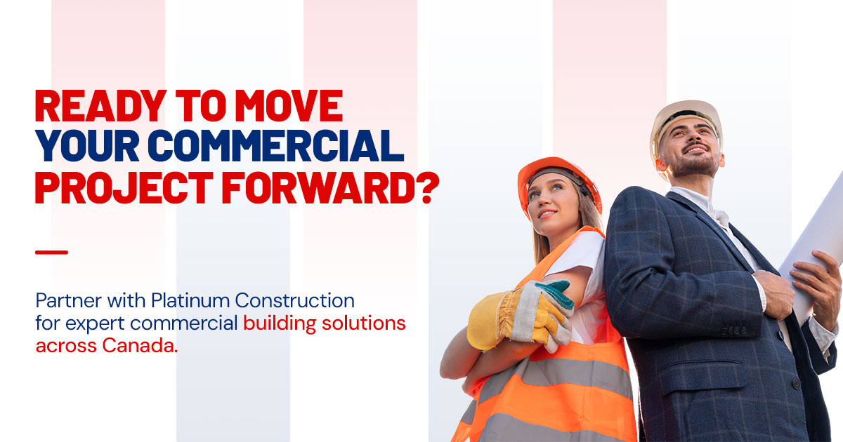 Expert commercial construction team ready for business building projects in Canada.